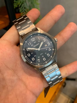 Relógio Orient Masculino Prateado Aço Inox com Calendário Á prova d´água MBSS1380