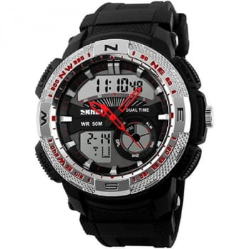 Relógio Skmei Masculino Display Duplo á Prova D'água 1109