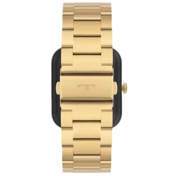 Relógio Smartwatch Technos Connect Max Quadrado Dourado Troca de Pulseira Inteligente Á Prova D'água TMAXAL/8D