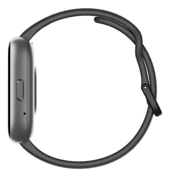 Relógio Smartwatch X-Watch Grafite Esportivo Inteligente Pulseira de Silicone Preta á Prova d'água XSWUQPI005A