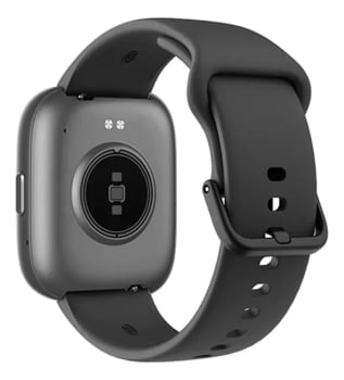 Relógio Smartwatch X-Watch Grafite Esportivo Inteligente Pulseira de Silicone Preta á Prova d'água XSWUQPI005A