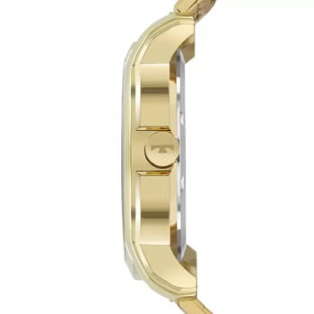 Relógio Technos Masculino Dourado Aço Inox 2117LDJ/1P