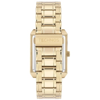 Relógio Technos Masculino Steel Dourado com Calendário á Prova D'água 2115KOB/1P