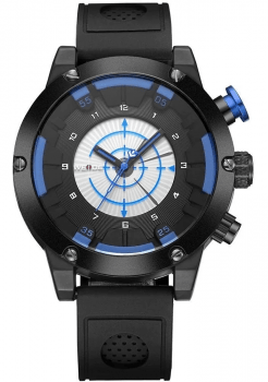 Relógio Weide Masculino Silicone Preto WH-6301