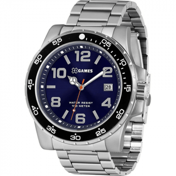 Relógio Magnum Masculino Dourado Calendário Aço Inox MA32934U - Imperial  Relógios