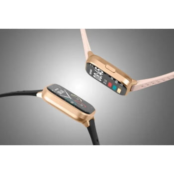 Relógio SmartWatch Mormaii Life Plus Feminino Rosa Esportivo A prova d'água MOLIFE2AD/8J
